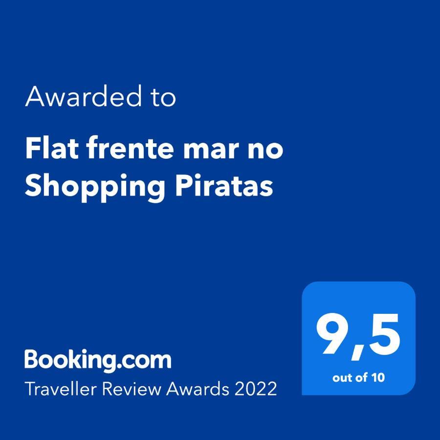 Flat Frente Mar No Shopping Piratas , Com Estacionamento Gratuito Apartment Ангра дос Рейс Екстериор снимка